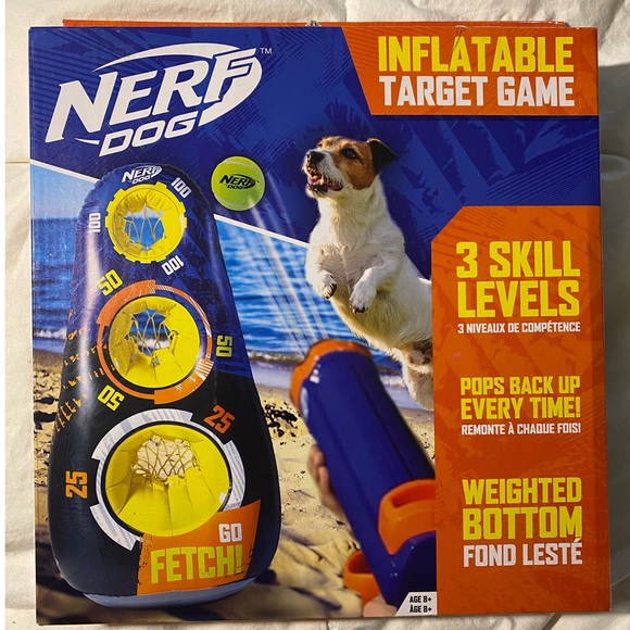 Nerf Dog NIB Inflatable Target Game - Picture 1 of 8